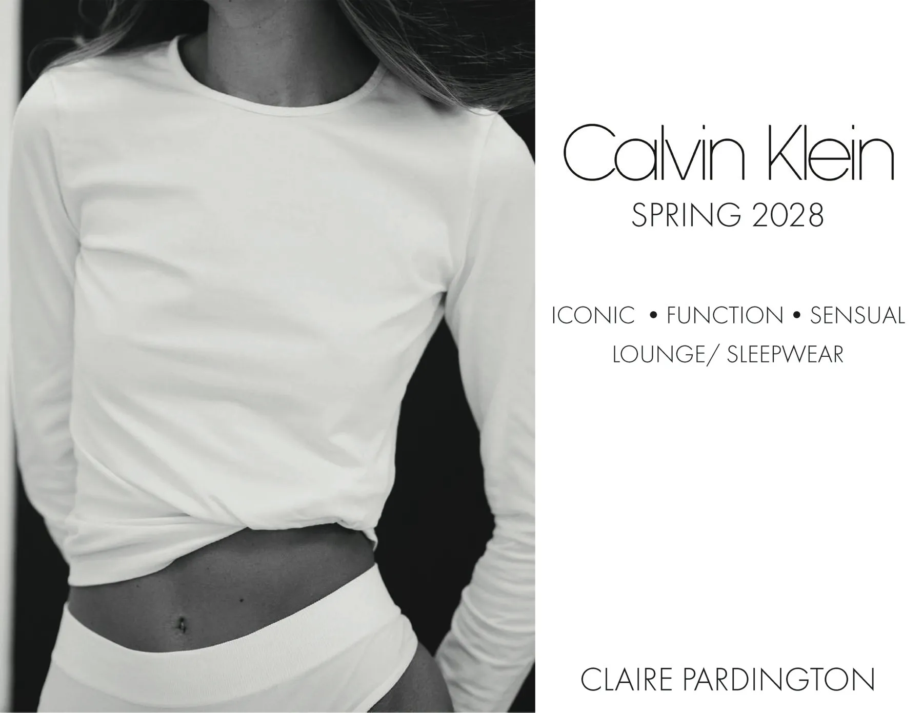 Calvin Klein: Close to Body Collection Spring 2028