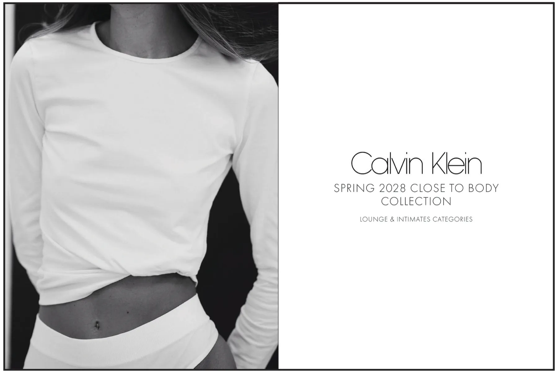 Calvin Klein: Close to Body Collection Spring 2028